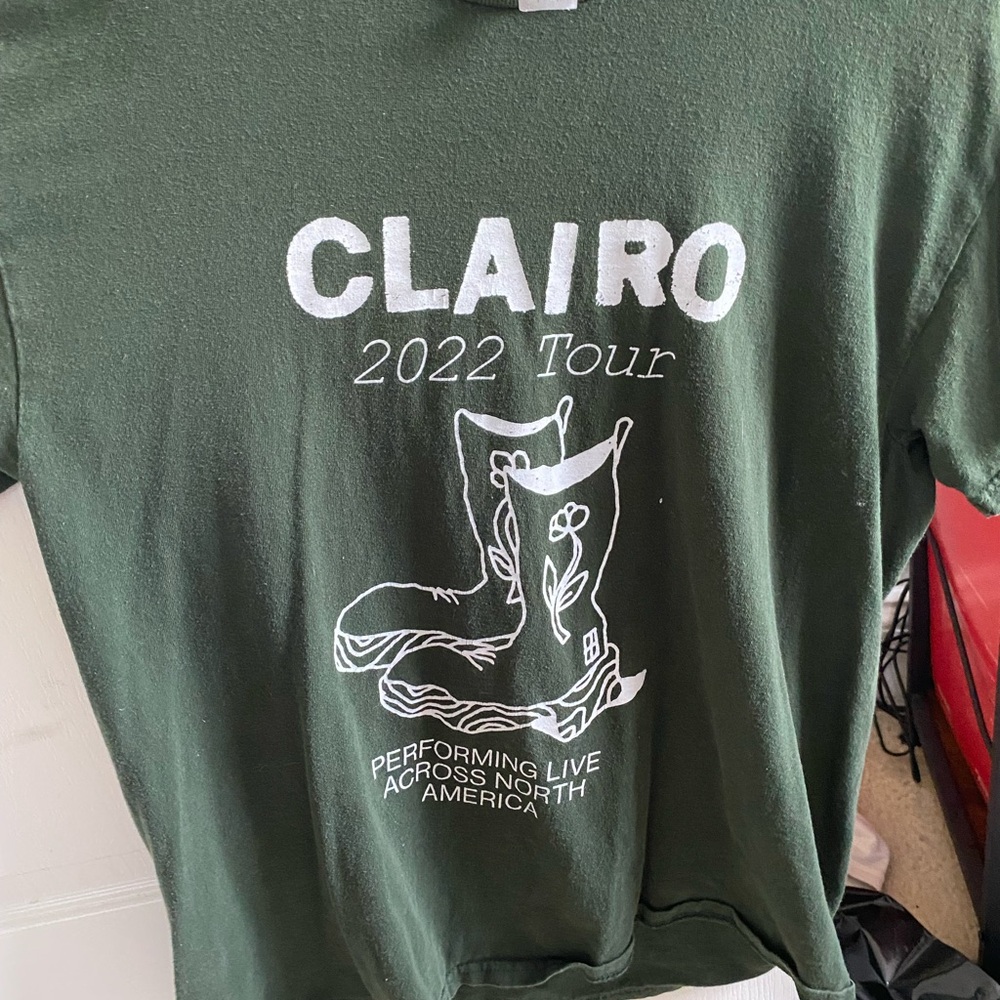 Green Clairo 2022 Tour T-Shirt